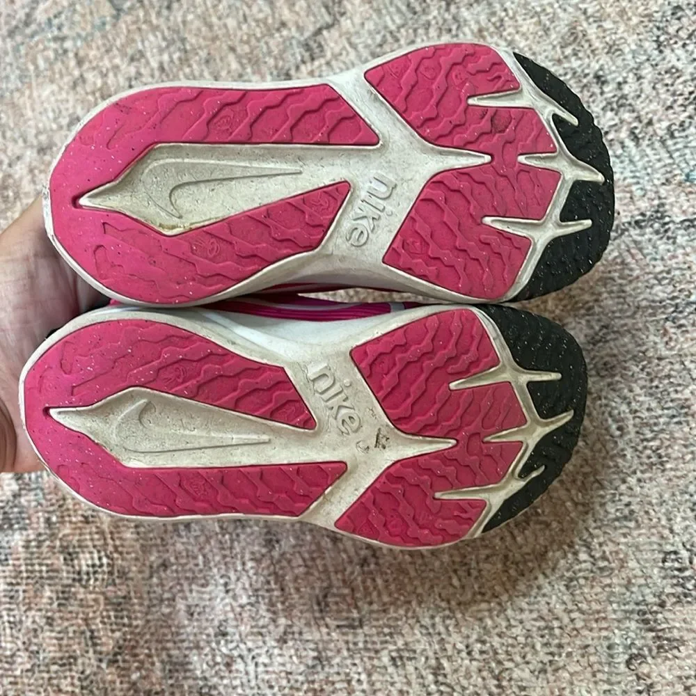 Girls Pink Nike Sneakers Size 11c